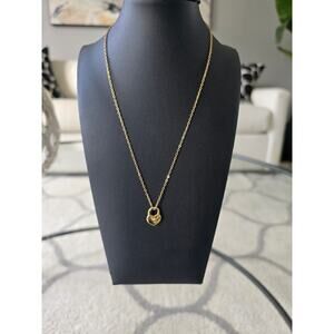 💘 Pick 3 For $15 Stainless Steel Gold Heart Charm Necklace New